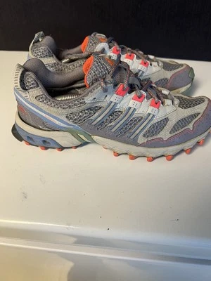 Zapatillas de trail running ADIDAS Kanadia TR 7 para mujer. Azul/gris. Talla 7,5 Foto 1 de 4
