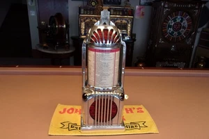 SHYVERS MULTIPHONE REMOTE TABLE JUKEBOX SERIAL # 703 VERY NICE ART DECO - Picture 1 of 9