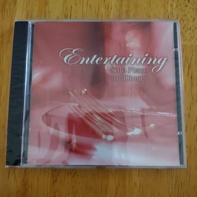 Entertaining Solo Piano for Dinner Robert Hampton Classical New Sealed CD Foto 1 de 2