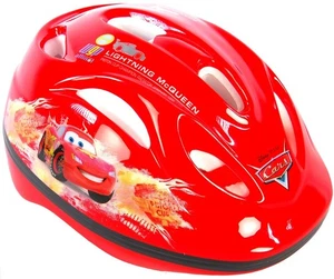 Disney Cars Bike Helmet - Red Adjustable Safety Helmet for Kids - Picture 1 of 5