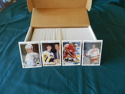 1990/91 Upper Deck FRENCH HOCKEY SET #1-550 GRETZKY, JAGR , BURE, FEDOROV ROOKIE - Image 1 of 4