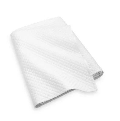 Manta acolchada de satén Ralph Lauren Argyle Queen precio de venta sugerido por el fabricante 400 USD Studio blanca Foto 1 de 4