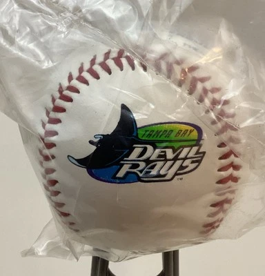 Tampa Bay Devil Rays Oficial MLB Béisbol Gene A. Budig Rawlings Nuevo de Lote Antiguo en Bolsa Foto 1 de 4