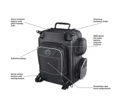 Bolsa de equipaje Harley Davidson Onyx Premium para fin de semana Foto 1 de 3