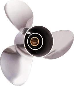 Solas Propeller 11 1/8 x 13 f. Honda 35 40 45 50 60 PS 3-Blatt Edelstahl 13Zähne - Picture 1 of 1