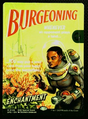 Burgeoning (Showcase) Special Guests Regular - Image 1 of 2