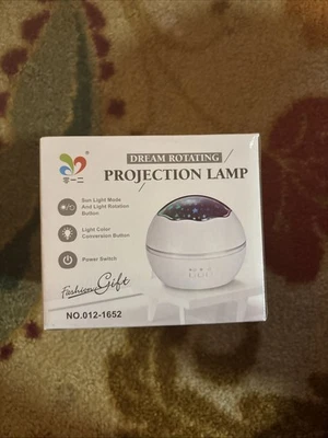 Dream Rotating Projection Lamp – Star Night Light Projector – Brand New - Image 1 of 3