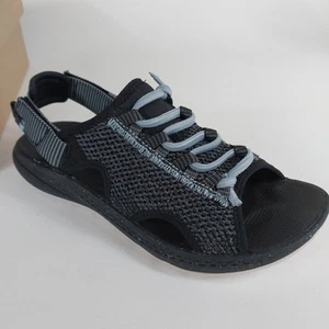 Merrell Womens Size 6 Bungee Slingback Sandals Black J004552 Free Shipping - Picture 1 of 6