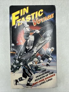 Fin-tastic Voyage VHS San Jose Sharks Inaugural Season 1991–1992 NHL - Imagen 1 de 6