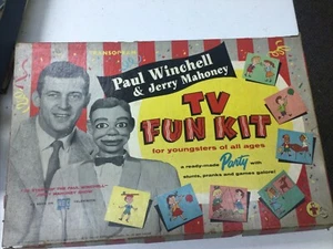 Ventriloquist Paul Winchell And Jerry Mahoney's TV FUN KIT - NOT COMPLETE / READ - Picture 1 of 24