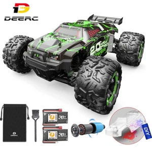 DEERC 302E RC Cars 4WD 1:18 Off-Road Brushless 60KM/H High Speed 40 Mins Truck - Picture 1 of 12