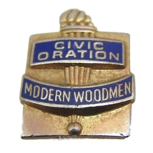 Pin de oración cívica Woodmen moderno - Imagen 1 de 5