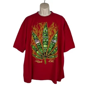 New Generation Metal T Shirt Mens 3XL Marijuana Misfit Skulls Cotton  - Picture 1 of 10