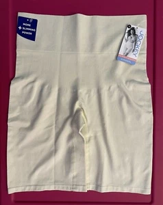 JOCKEY Mid-Waist long leg short panty slimmers 4132 size Medium NEW - Picture 1 of 5