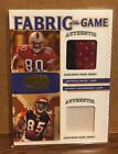 Jerry Rice Johnson 2007 Leaf Certified Fabric Of The Game Jersey Prime Patch /25
