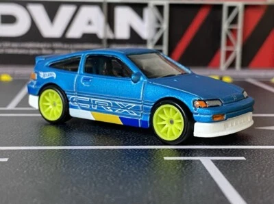 Rueda Hot Wheels Custom 88 Honda CRX intercambiada perforada y roscada suelta Foto 1 de 4
