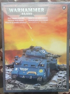 NIB Warhammer 40,000 Space Marines Predator Tank Box by Games Workshop - Picture 1 of 2