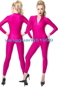 Sexy 23 Color Spandex Women Catsuit Costumes Unisex Tights Body Suit Outfit F366 - Picture 1 of 61