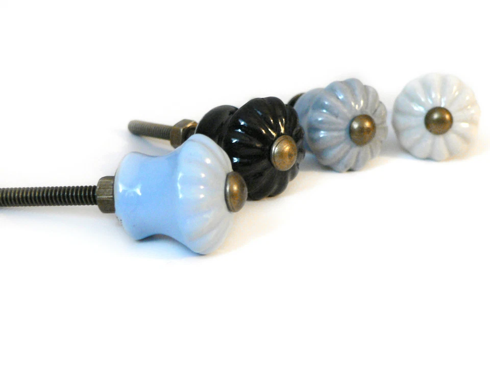 Ib Laursen Möbelknopf Griff Knauf Schubladengriff Türknauf Keramik Landhaus - Bild 1 von 4