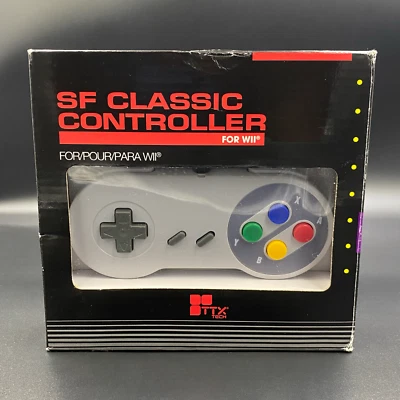 TTX Tech - SF Classic Controller for Wii | Wii U Foto 1 de 4