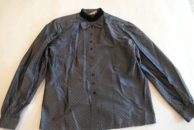 Blusa para mujer Nina Ricci 100 % seda talla 42 hecha en Francia Foto 1 de 4