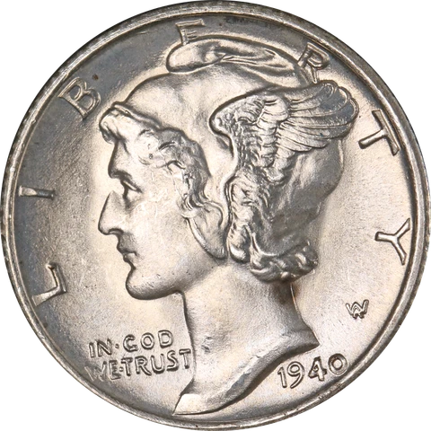 1940-S Mercury Dime - GEMMY Great Deals From The Executive Coin Company Cover