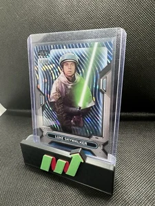 2023 Topps Star Wars High Tek NYCC Luke Skywalker Blue 31/50 - Picture 1 of 1