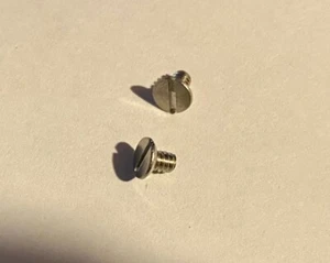 4-40 x 3/16" Flat Head Slotted Machine Screws, Stainless Steel - Lot of 205 pcs. - Picture 1 of 1