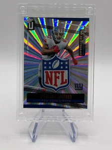 2022 Jersey Fusion Sterling Shepard NFL Patch Logo 1/1 Panini Game Worn - Picture 1 of 2
