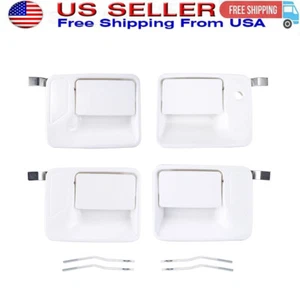 4Pcs For 1999-16 Ford F-250 F-350 Super Duty Car Front Rear Outside Door Handle - Picture 1 of 21