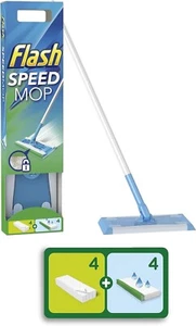 Flash Speedmop Bodenreiniger Starterset, Spray Mop, Trocken Nass All-In-One (4+4) - Bild 1 von 7