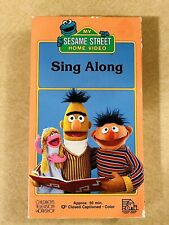 Sesame Street Sing Along (VHS, 1987)