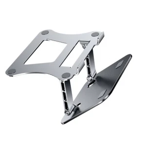 Laptop Stand Office Aluminum Alloy Riser Portable Holder Foldable - Afbeelding 1 van 12