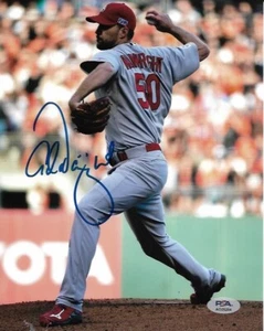 ADAM WAINWRIGHT signed auto ST LOUIS CARDINALS 8X10 photo w/ COA PSA AO25204 - Picture 1 of 1