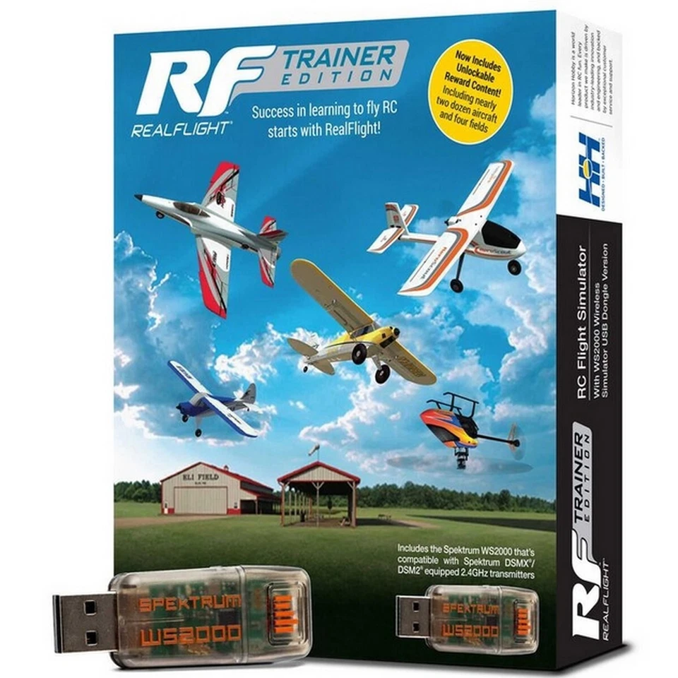 RealFlight RFL-1212 Trainer Edition RC Flight Simulator with WS2000 USB - Image 1 of 1