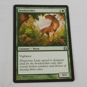 Brushstrider MTG 2012 Green Creature Beast 117/274 Return to Ravnica Uncommon - Imagen 1 de 4