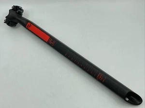 Syncros Aero RR1.1 Scott Foil Carbon Seatpost 20mm Offset 400mm - Black & Red - Picture 1 of 9