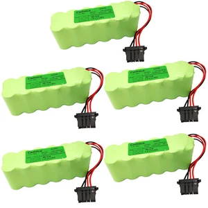 5er Pack 12N-1600SCB 14,4V 1600mAh Akku mit Stecker für OKUMA OSP-P200M System - Bild 1 von 7