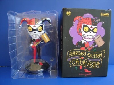 Batman Harley Quinn DC Comics Calavera Sideshow Figure Toy Unruly Industries - Image 1 of 4