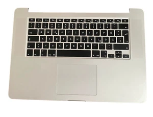 Apple TopCase Tastatur Deutsch MacBook Pro Retina 15″ A1398 2013 2014 + Akku 127 - Bild 1 von 2