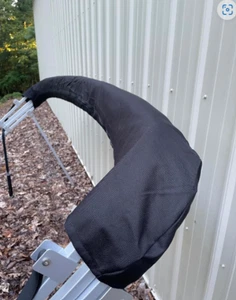 CRO Standard Size Bimini Boot 16oz Canvas - Fits Round/Square 3 or 4 bow - Black - Picture 1 of 2