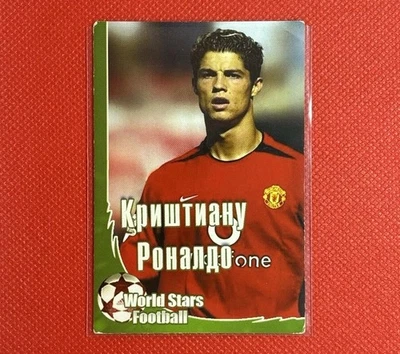 Cristiano Ronaldo Ukrainian Calendar Card 2008 Manchester United - Image 1 of 2