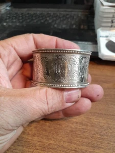 Vintage Sterling Armreif Armband - Bild 1 von 7