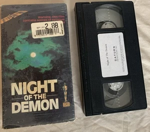 Night of the Demon VHS Iver Film Services IFS Vintage Bigfoot Horror Sasquatch - Picture 1 of 5