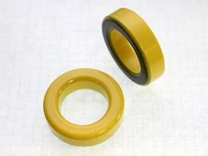 T-200-6 Iron Powder Core, 2" O.D. x 1.25" I.D. x 0.55" Hgt, U=8., - Picture 1 of 1