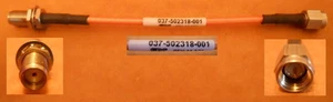 Cable coaxial flexible SRC 037-502318-001 RG316 SMA (m) a SMA (f) montaje de panel 5" NUEVO - Imagen 1 de 1