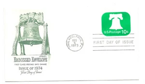 Campana de la libertad U567 10c, Artmaster, FDC - Imagen 1 de 1