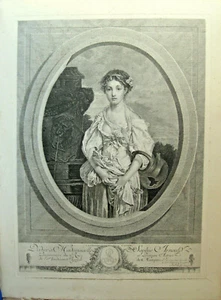 Grabado Estampado Mademoiselle Sophie Arnould Después de Jean-Baptiste Greuze  - Imagen 1 de 6