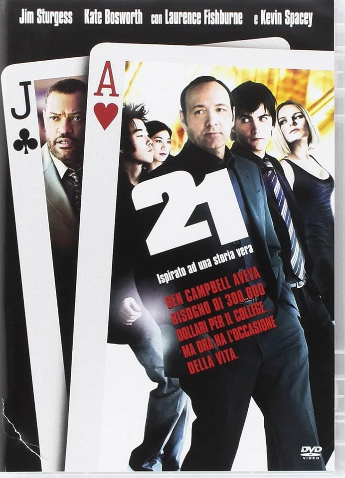 * 21 - Kevin Spacey - Kate Bosworth - Laurence Fishburne - Very Good DVD - Image 1 of 1