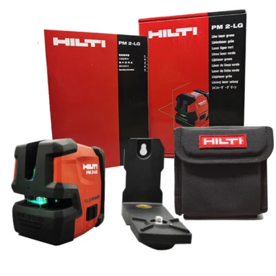 New Hilti Green laser level PM 2-LG laser line Included L bracket - Image 1 of 4